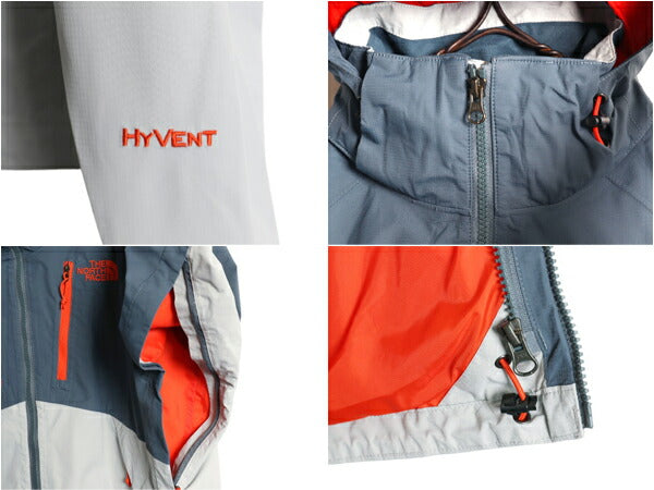US企画 ノースフェイス HYVENT マウンテンパーカー ジャケット メンズ S The North Face アウトドア ナイロン ブルゾン マンパ フルジップ