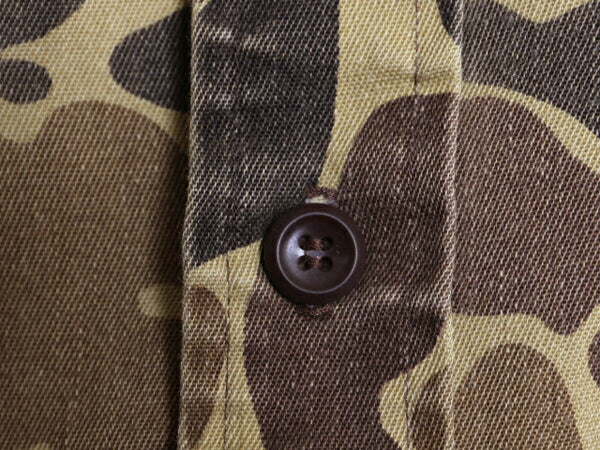 80s USA製 ウールリッチ ダックハンター カモ サファリ シャツ メンズ L / ヴィンテージ 旧タグ Woolrich 迷彩 ハンティング 長袖シャツ