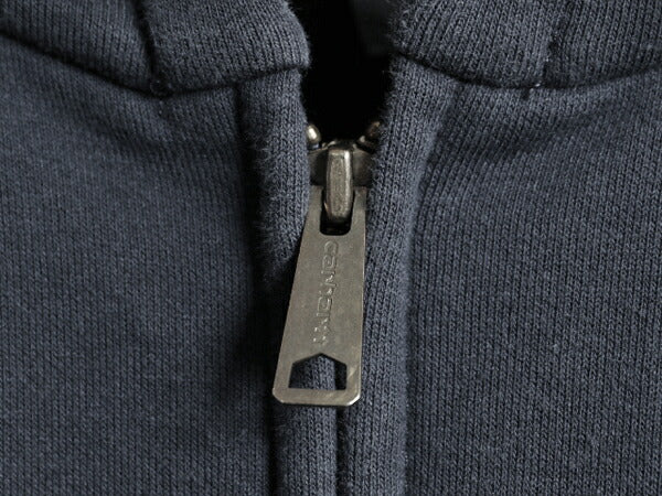 US企画 カーハート 裏 サーマル フルジップ スウェット フード パーカー メンズ XXL / 古着 CARHARTT Rain Defender ジャケット トレーナー