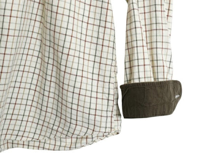 バブアー 長袖 ボタンダウン シャツ メンズ L / Barbour コットン 長袖シャツ ポケット付き タッタソール チェック マルチカラー BDシャツ