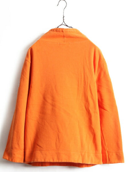 90s ■ LAUREN ラルフローレン モック ハイネック 鹿の子 スウェット レディース L / 90年代 オールド ポロ プルオーバー POLO カットソー