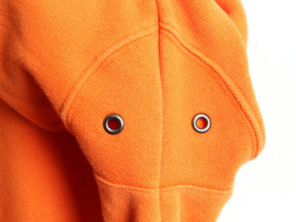 90s ■ LAUREN ラルフローレン モック ハイネック 鹿の子 スウェット レディース L / 90年代 オールド ポロ プルオーバー POLO カットソー
