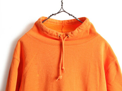 90s ■ LAUREN ラルフローレン モック ハイネック 鹿の子 スウェット レディース L / 90年代 オールド ポロ プルオーバー POLO カットソー