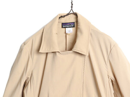 05年製 パタゴニア メトロ ガイド ジャケット レディース M 程 古着 PATAGONIA アウトドア ダブルブレスト テーラード ブレザー ストレッチ