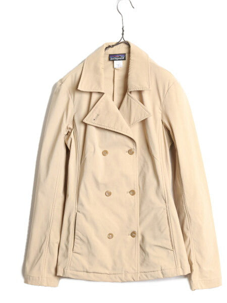 05年製 パタゴニア メトロ ガイド ジャケット レディース M 程 古着 PATAGONIA アウトドア ダブルブレスト テーラード ブレザー ストレッチ