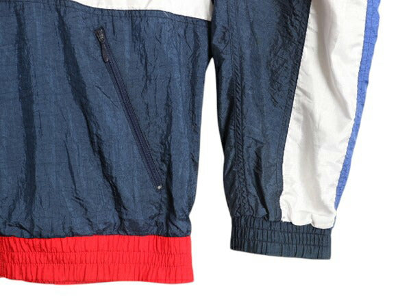80s プーマ フルジップ ナイロン ジャケット メンズ XL / ヴィンテージ PUMA トラックジャケット ブルゾン ジャンパー 万国旗 ライナー付き