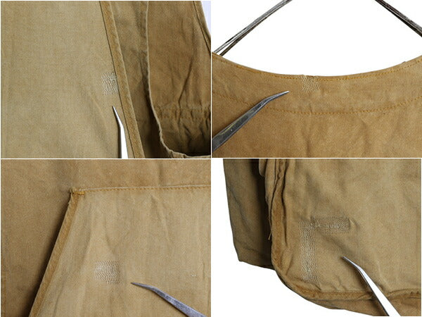 50s 60s レッドヘッド キャンバス ハンティング ベスト メンズ L ヴィンテージ フルジップ 重ね着 前開き 無地 アウトドア ブラウン ダック