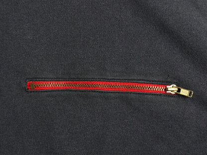 CP RL-93 90s ラルフローレン モックネック デザイン 長袖 Tシャツ メンズ M ポロ オールド 当時物 ロンT カットソー ラガーシャツ 素材 黒