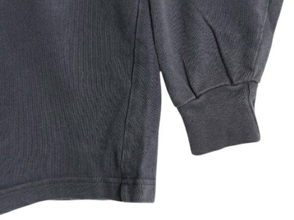 CP RL-93 90s ラルフローレン モックネック デザイン 長袖 Tシャツ メンズ M ポロ オールド 当時物 ロンT カットソー ラガーシャツ 素材 黒