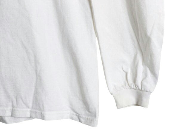 90s USA製 ナイキ モックネック 長袖 Tシャツ メンズ L オールド ロンT ロングTシャツ スウッシュ ハイネック ヘビーウェイト ワンポイント