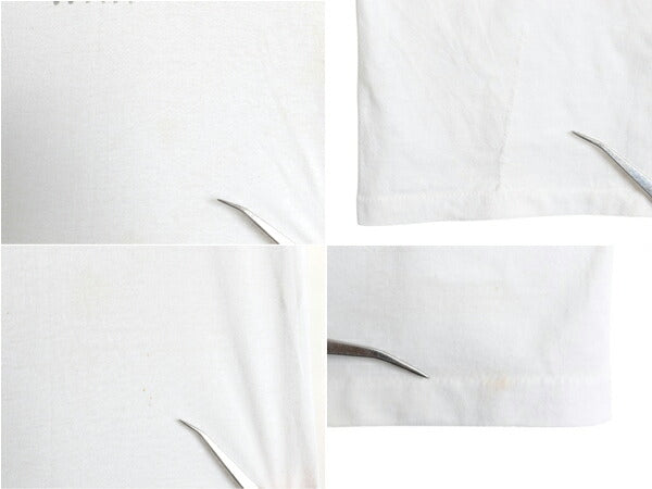 70s USA製 チャンピオン ステンシル プリント 半袖 リンガー Tシャツ メンズ レディース M 小さめ S 程/ ヴィンテージ バータグ ツートン