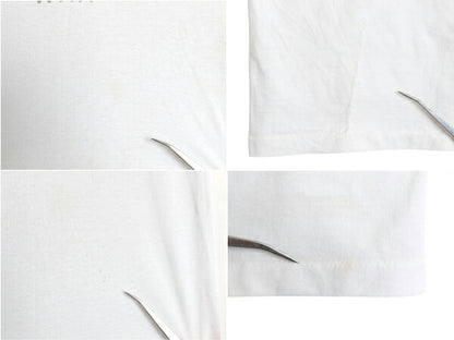 70s USA製 チャンピオン ステンシル プリント 半袖 リンガー Tシャツ メンズ レディース M 小さめ S 程/ ヴィンテージ バータグ ツートン
