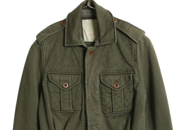 ラルフローレン ラグビー ミリタリー ジャケット レディース XS ポロ スウェット ヴィンテージ タイプ イギリス軍 バトルドレス ショート丈