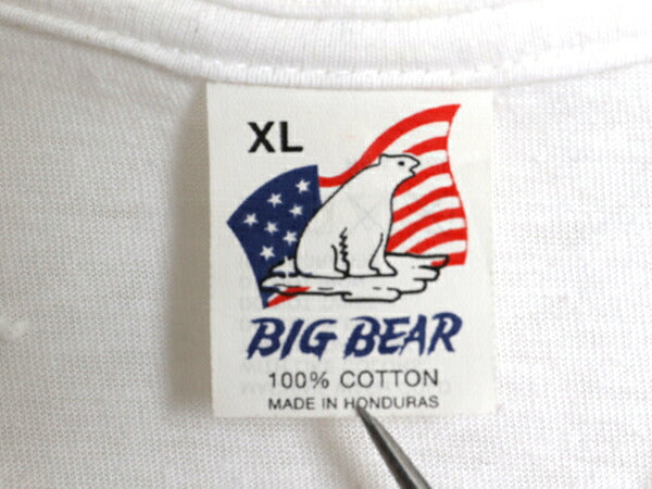 90s 企業 イラスト アート プリント Tシャツ メンズ XL / オールド グラフィック 企業物 シングルステッチ 大きいサイズ ホワイト ゆったり
