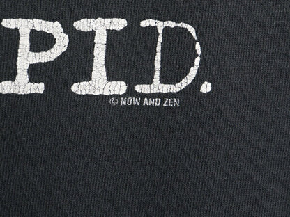 00s ジョーク メッセージ プリント Tシャツ メンズ XL / 黒 オールド グラフィック 当時物 大きいサイズ ヘビーウェイト プリントTシャツ