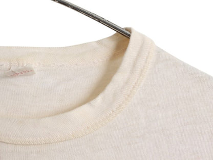 60s USA製 ラッセル サザン 半袖 Tシャツ M メンズ S ヴィンテージ 100% コットン カレッジ ワッペン ライン入り 一点物 シングルステッチ
