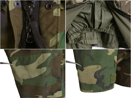 90s 92年製 米軍実物 US ARMY ECWCS ゴアテックス ウッドランドカモ 迷彩 ミリタリー ジャケット LARGE REGULAR / 1st GEN パーカー マンパ