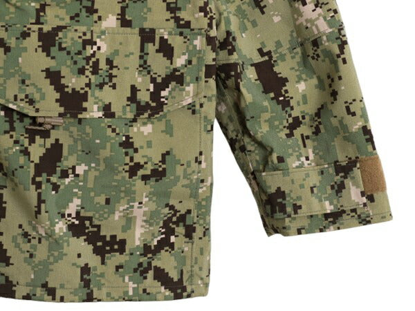 10年製 米軍実物 US NAVY デジタル ウッドランドカモ 迷彩 ゴアテックス ジャケット MEDIUM REGULAR / ECWCS AOR2 ミリタリー ブルゾン NWU