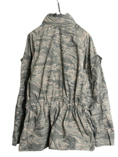 デッドストック 米軍実物 APECS デジタル タイガーカモ 迷彩 ゴアテックス ジャケット MEDIUM SHORT 新品 軍物 08年 ミリタリー USAF ABU