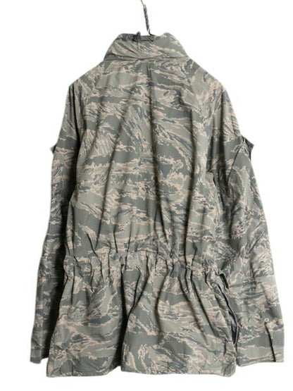 デッドストック 米軍実物 APECS デジタル タイガーカモ 迷彩 ゴアテックス ジャケット MEDIUM SHORT 新品 軍物 08年 ミリタリー USAF ABU