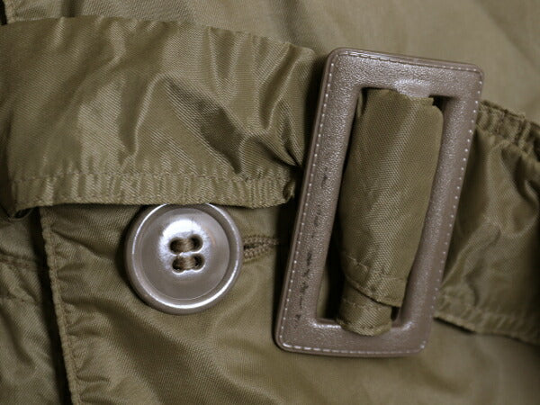 60s 61年製 米軍実物 US ARMY TAUPE ライトウェイト ナイロン レイン コート メンズ S 程/ 軍物 ヴィンテージ ミリタリー トレンチコート
