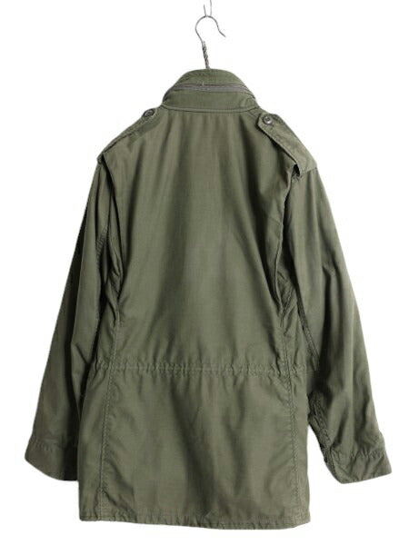 80s 米軍実物 US ARMY M-65 フィールド ジャケット SMALL LONG 83年製 ヴィンテージ ミリタリー 軍物 3rd ブラス M65 ジャンパー カーキ OD