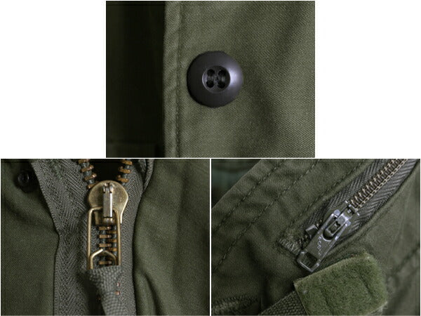 80s 米軍実物 US ARMY M-65 フィールド ジャケット SMALL LONG 83年製 ヴィンテージ ミリタリー 軍物 3rd ブラス M65 ジャンパー カーキ OD