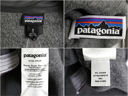 デッドストック 19年製 パタゴニア ベターセーター ハーフジップ ボーイズ M 140cm程 キッズ 子供 Patagonia フリース ブルゾン ジャケット