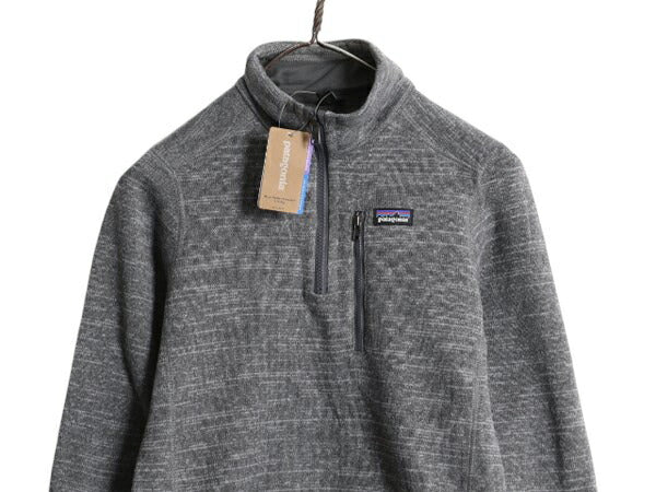 デッドストック 19年製 パタゴニア ベターセーター ハーフジップ ボーイズ M 140cm程 キッズ 子供 Patagonia フリース ブルゾン ジャケット