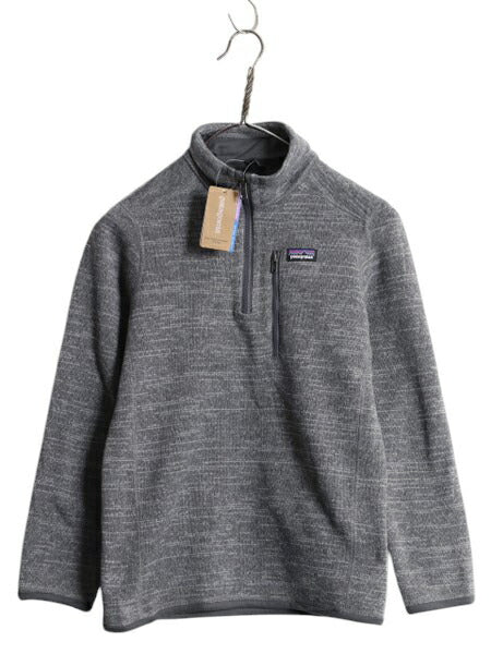 デッドストック 19年製 パタゴニア ベターセーター ハーフジップ ボーイズ M 140cm程 キッズ 子供 Patagonia フリース ブルゾン ジャケット