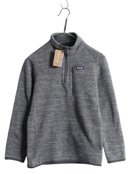 デッドストック 19年製 パタゴニア ベターセーター ハーフジップ ボーイズ M 140cm程 キッズ 子供 Patagonia フリース ブルゾン ジャケット