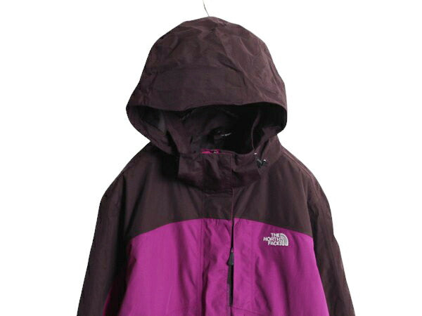 US企画 ノースフェイス HYVENT マウンテンパーカー ジャケット レディース XL 古着 The North Face アウトドア ナイロン マンパ ブルゾン