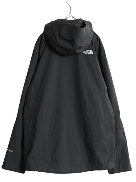 US企画 ノースフェイス HYVENT マウンテンパーカー ジャケット メンズ L / 古着 The North Face アウトドア ジャンパー マンパ ナイロン 黒