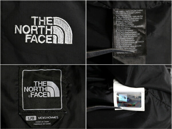 US企画 ノースフェイス HYVENT マウンテンパーカー ジャケット メンズ L / 古着 The North Face アウトドア ジャンパー マンパ ナイロン 黒