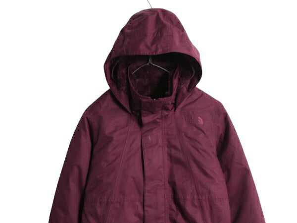 US企画 ノースフェイス アークティック スワール ダウン ジャケット ガールズ M レディース XS 程 The North Face コート DRYVENT フード