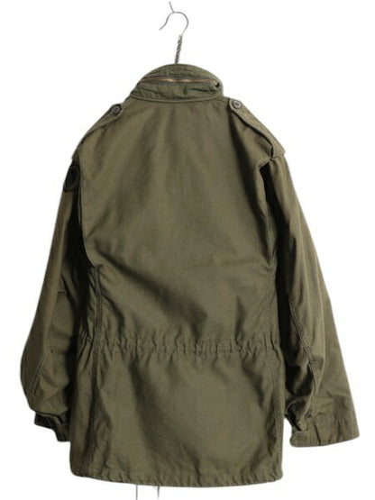 80s 米軍実物 US ARMY M-65 フィールド ジャケット SMALL REGULAR 81年製 ヴィンテージ ミリタリー 3rd ブラス 軍物 ジャンパー アーミー