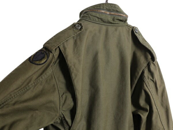 80s 米軍実物 US ARMY M-65 フィールド ジャケット SMALL REGULAR 81年製 ヴィンテージ ミリタリー 3rd ブラス 軍物 ジャンパー アーミー