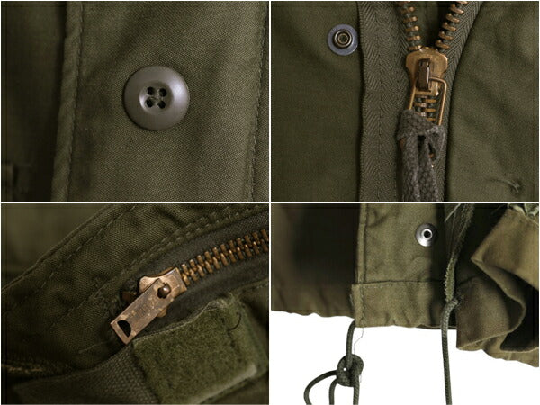 80s 米軍実物 US ARMY M-65 フィールド ジャケット SMALL REGULAR 81年製 ヴィンテージ ミリタリー 3rd ブラス 軍物 ジャンパー アーミー