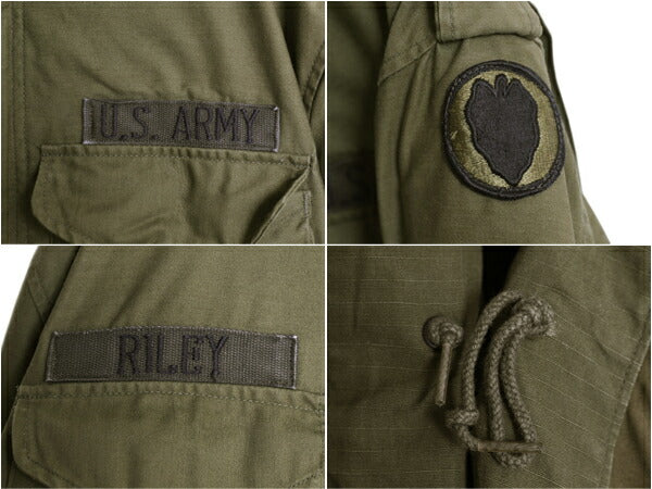 80s 米軍実物 US ARMY M-65 フィールド ジャケット SMALL REGULAR 81年製 ヴィンテージ ミリタリー 3rd ブラス 軍物 ジャンパー アーミー
