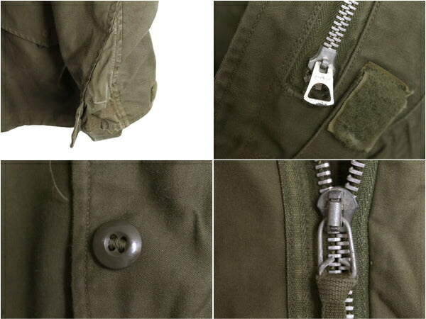 60s 米軍実物 US ARMY M-65 フィールド ジャケット REGULAR SMALL 古着 67年製 ヴィンテージ ミリタリー 2nd アルミジップ M65 ジャンパー