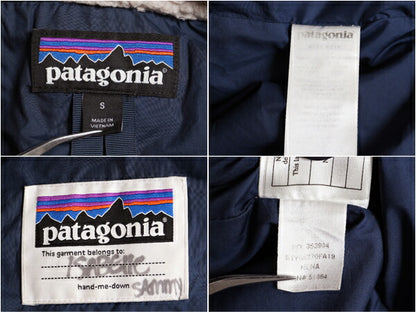 パタゴニア ガールズ ダウン パーカー キッズ S 19年製 Patagonia ナイロン ジャケット ボア パイル フリース ジャンパー フルジップ 子供