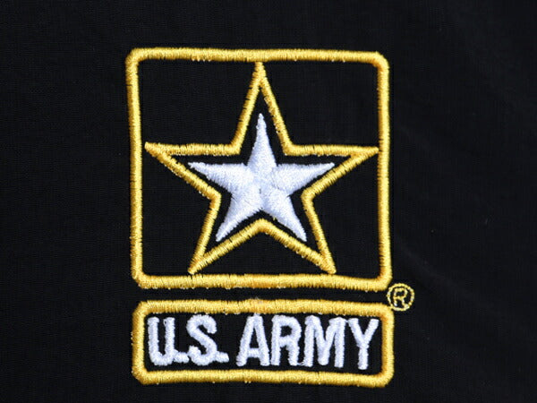 14年製 米軍実物 US ARMY ナイロン トレーニング ジャケット MEDIUM SHORT 古着 ミリタリー 軍物 APFU ジャンパー アーミー ブルゾン 黒