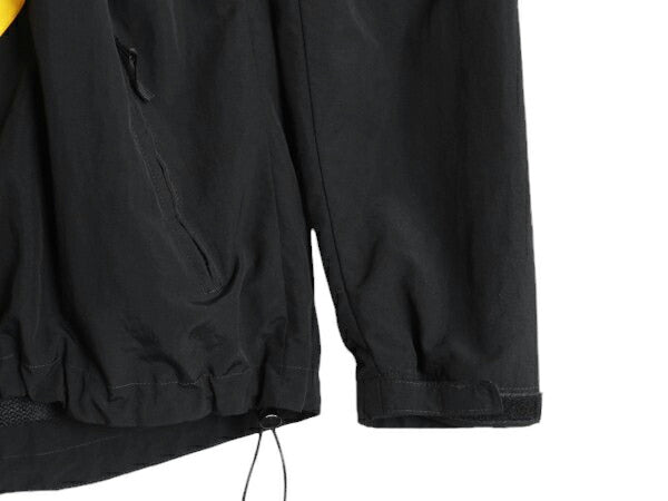14年製 米軍実物 US ARMY ナイロン トレーニング ジャケット MEDIUM SHORT 古着 ミリタリー 軍物 APFU ジャンパー アーミー ブルゾン 黒