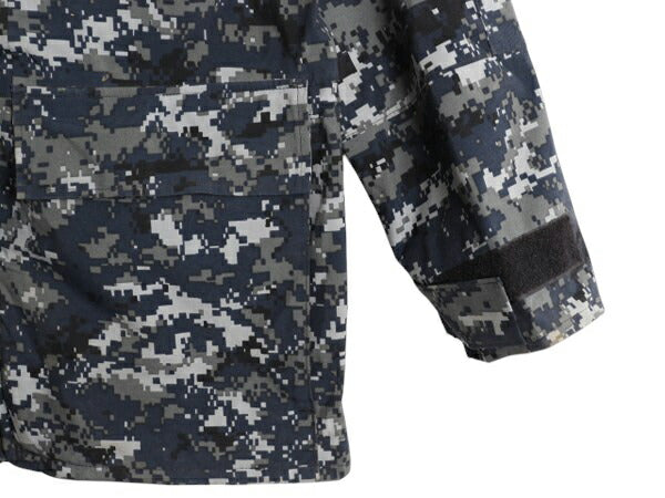 米軍実物 US NAVY デジタルカモ ゴアテックス ジャケット SMALL 古着 USN NWU TYPE1 ECWCS 迷彩 ミリタリー 軍物 海軍 マウンテンパーカー
