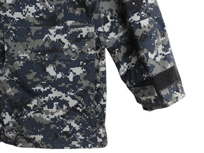 米軍実物 US NAVY デジタルカモ ゴアテックス ジャケット SMALL 古着 USN NWU TYPE1 ECWCS 迷彩 ミリタリー 軍物 海軍 マウンテンパーカー