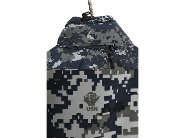 米軍実物 US NAVY デジタルカモ ゴアテックス ジャケット SMALL 古着 USN NWU TYPE1 ECWCS 迷彩 ミリタリー 軍物 海軍 マウンテンパーカー