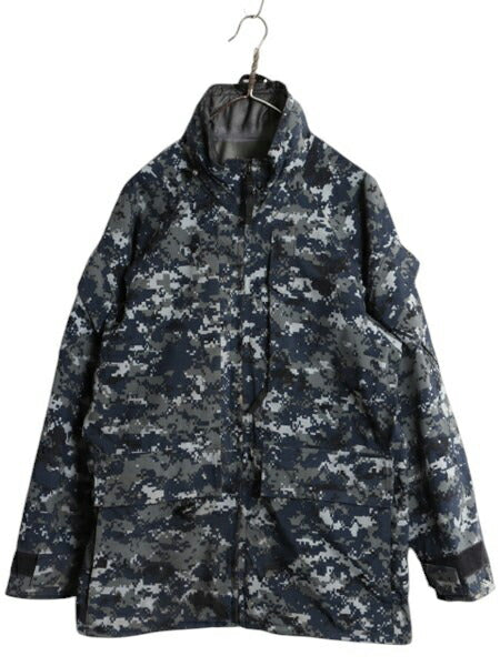 米軍実物 US NAVY デジタルカモ ゴアテックス ジャケット SMALL 古着 USN NWU TYPE1 ECWCS 迷彩 ミリタリー 軍物 海軍 マウンテンパーカー