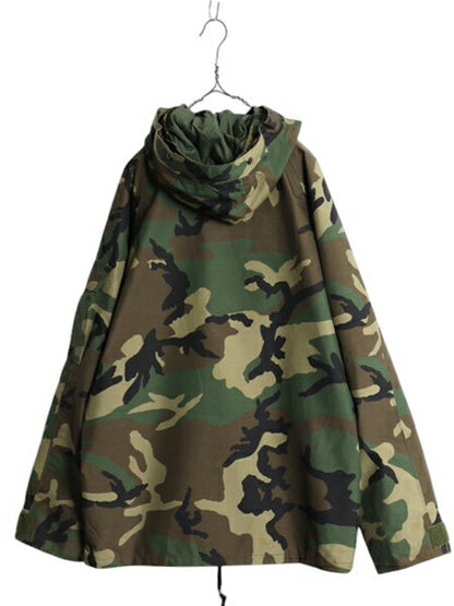 00s 米軍実物 US ARMY ECWCS ゴアテックス ウッドランドカモ 迷彩 ミリタリー ジャケット LARGE REGULAR 古着 1st GEN マウンテンパーカー