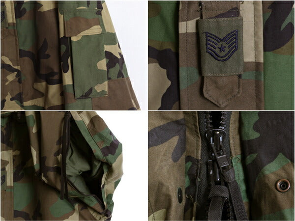 00s 米軍実物 US ARMY ECWCS ゴアテックス ウッドランドカモ 迷彩 ミリタリー ジャケット LARGE REGULAR 古着 1st GEN マウンテンパーカー
