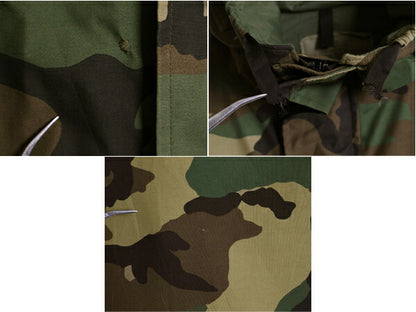 00s 米軍実物 US ARMY ECWCS ゴアテックス ウッドランドカモ 迷彩 ミリタリー ジャケット LARGE REGULAR 古着 1st GEN マウンテンパーカー